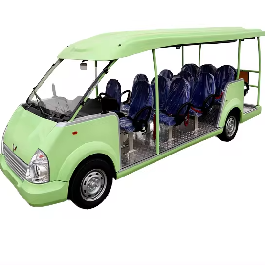 Gasoline Sightseeing Car Battery Powered 14 Seater Passenger City Vehicle Tour Sightseeing Bus Car